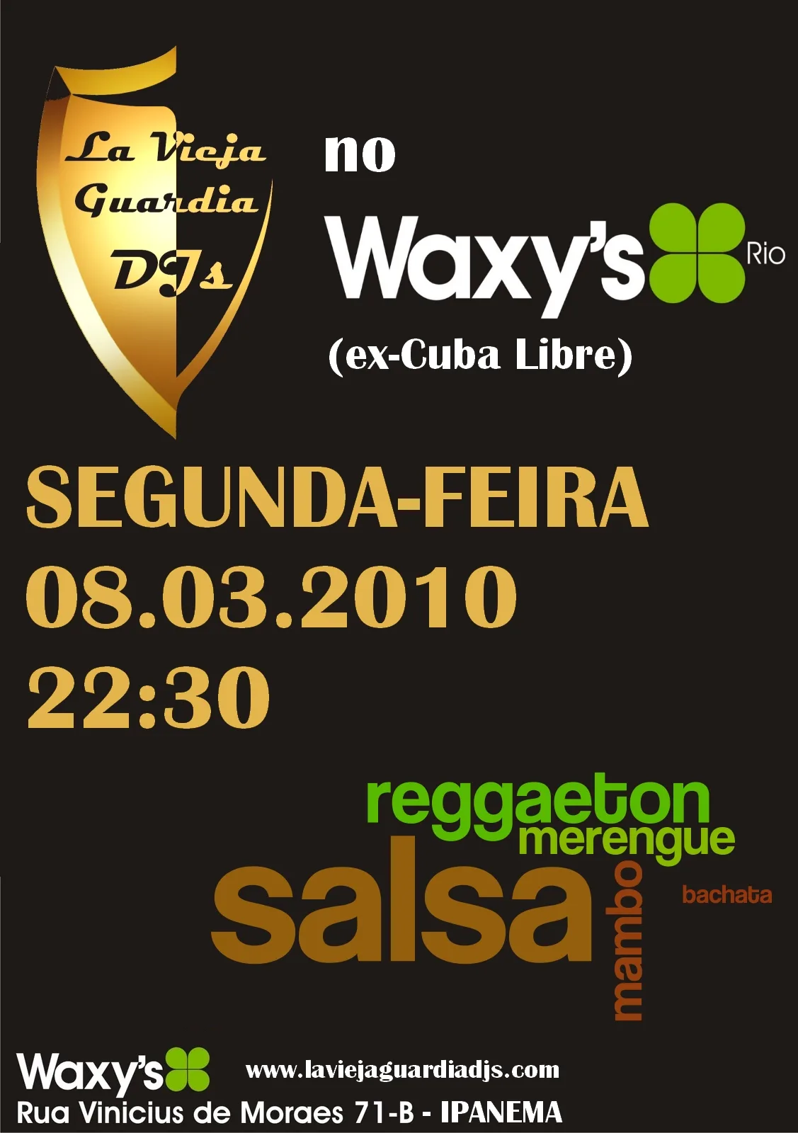 La Vieja Guardia DJs at Waxy’s