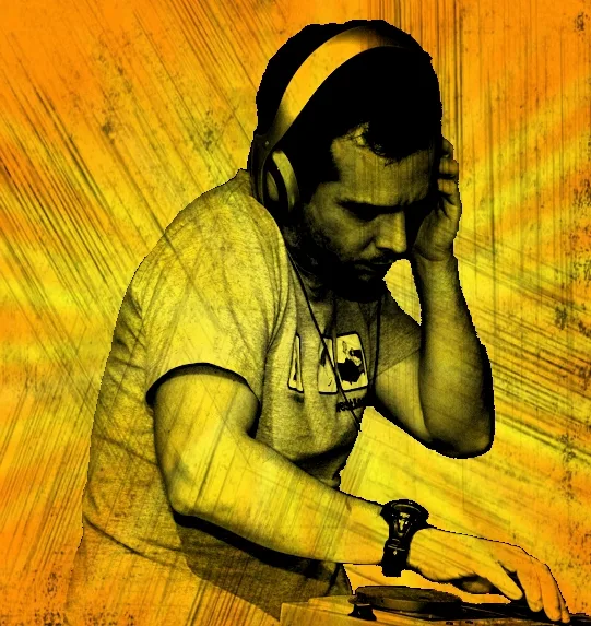 DJ Hervé graphic portrait