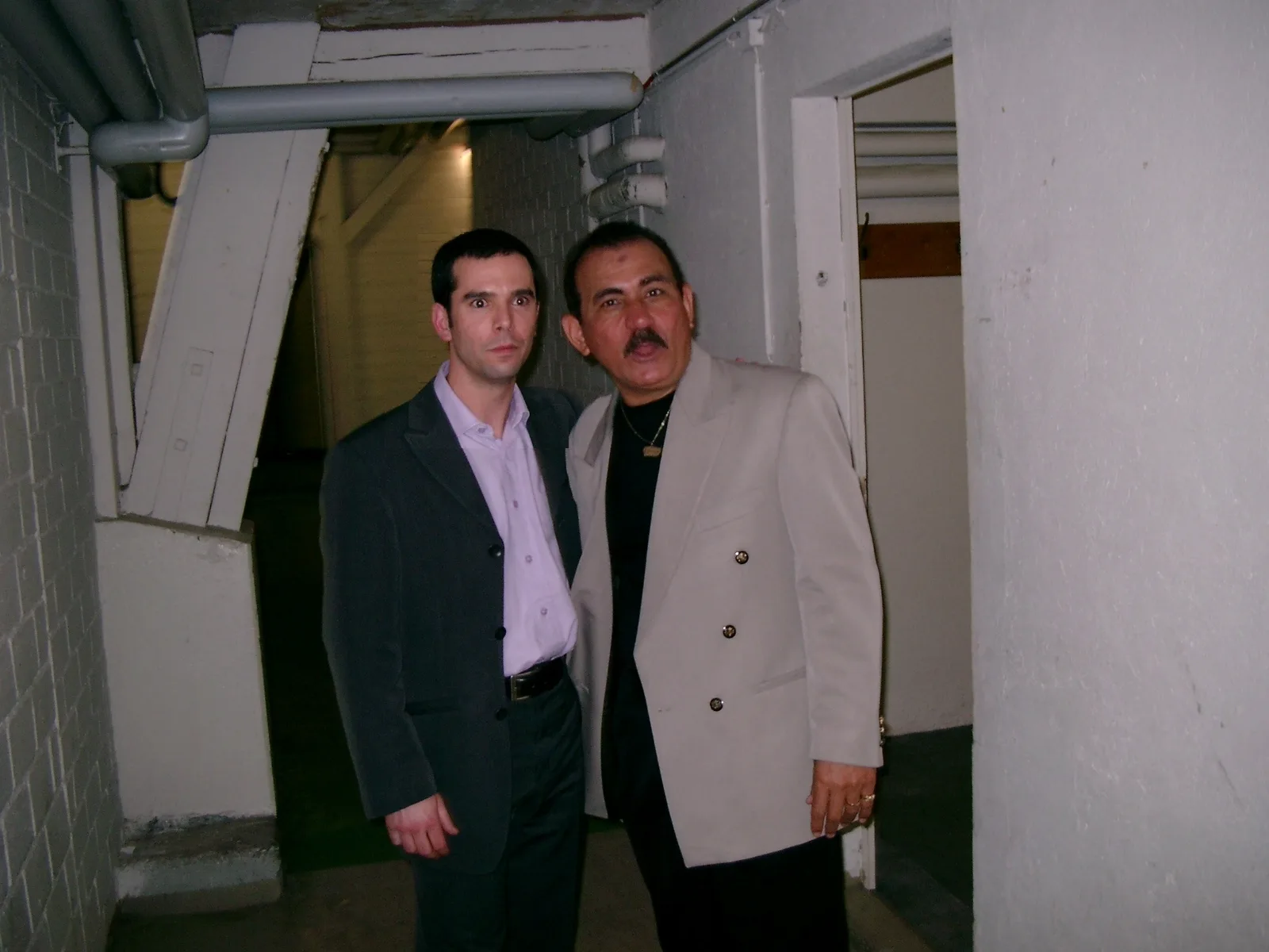 DJ Hervé with Charlie Aponte